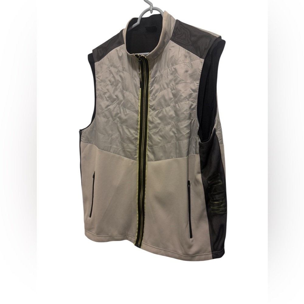 PXG Black&Gray vest  with green neon Trim in great condition retail price $250
